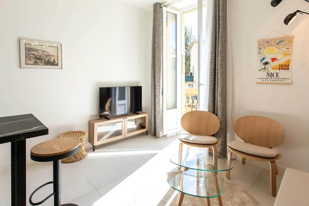#35 Suite Carlone 5Min From The Beach Ac & Terrace Nice