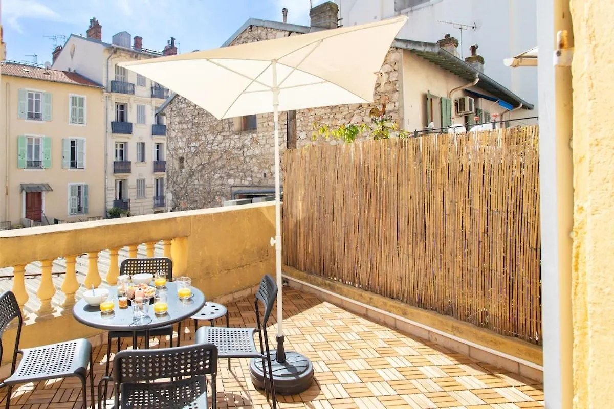 Apartmán #35 Suite Carlone 5Min From The Beach Ac & Terrace Nice