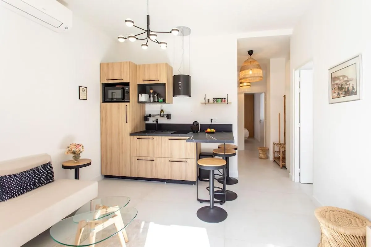 #35 Suite Carlone 5Min From The Beach Ac & Terrace Nice 0*,  Francie