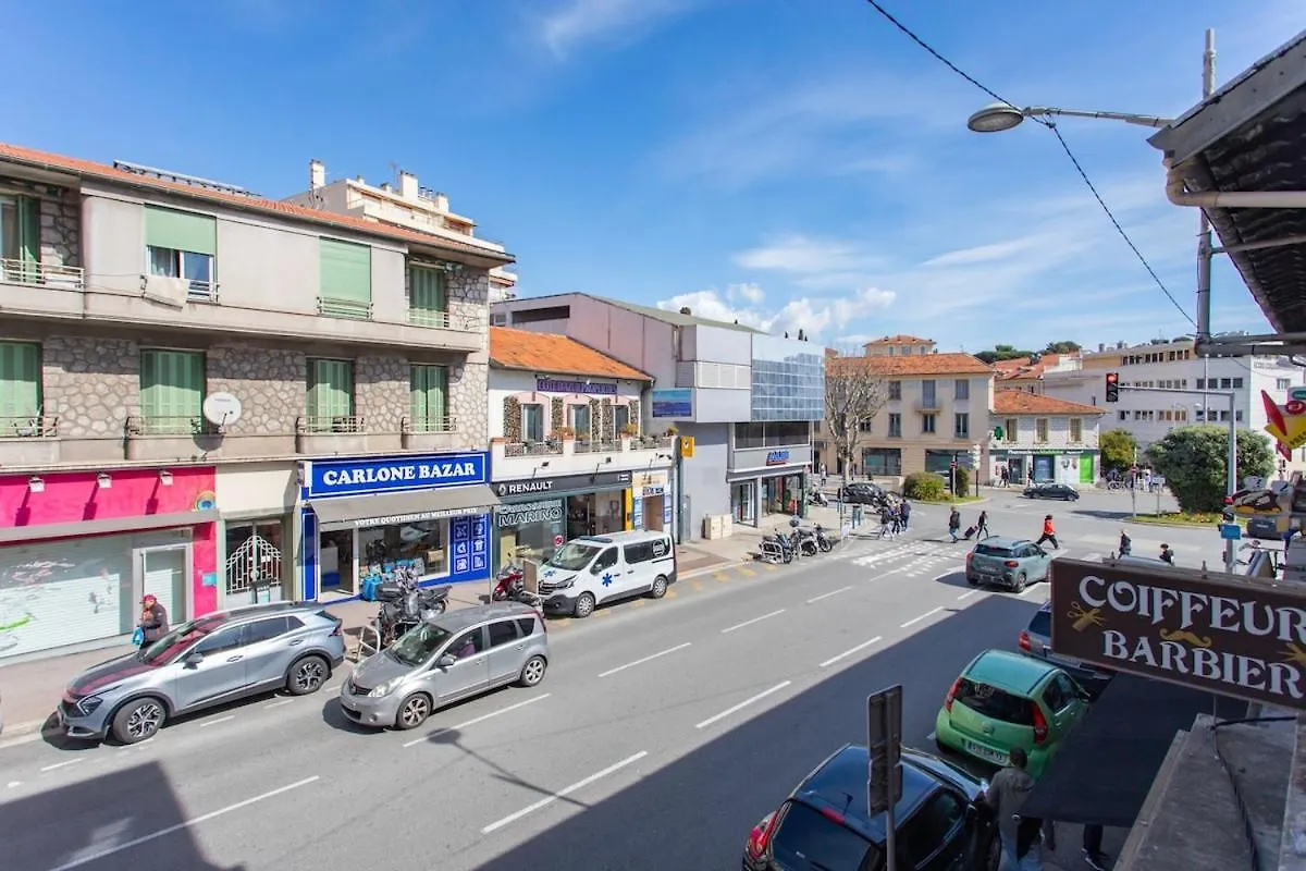 Apartmán #35 Suite Carlone 5Min From The Beach Ac & Terrace Nice Francie